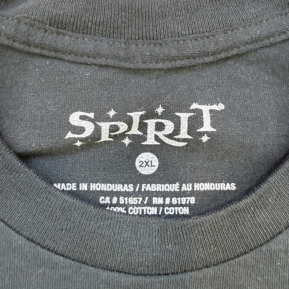 Spirit Halloween Shirt Mens 2XL Black Creepin It Real Grim Reaper Goth Spooky - Picture 3 of 4